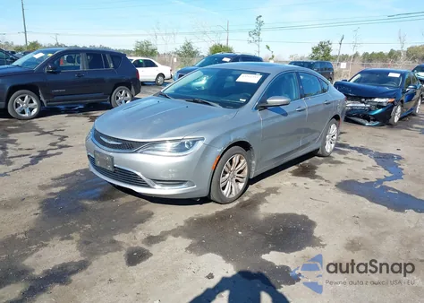 2015 Chrysler 200 Limited z USA, uszkodzony, nr VIN 1C3CCCAB2FN534381